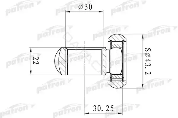 Трипоид PATRON PTD006
