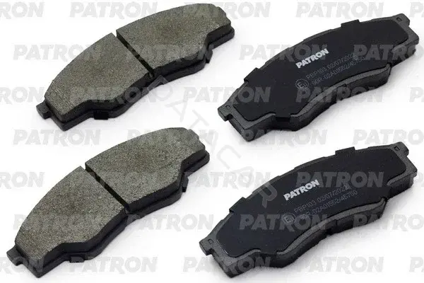 Тормозные колодки PATRON PBP103