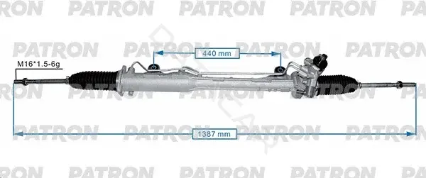Рулевая рейка PATRON PSG1042