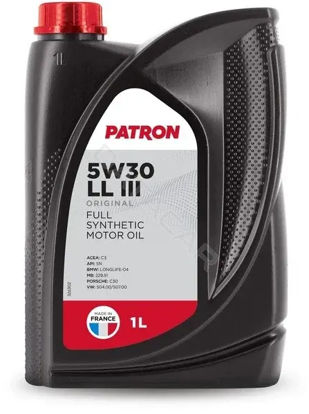 Масло моторное PATRON 5W30LLIII1LORIGINAL
