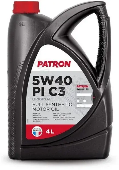 Масло моторное PATRON 5W40PIC34LORIGINAL