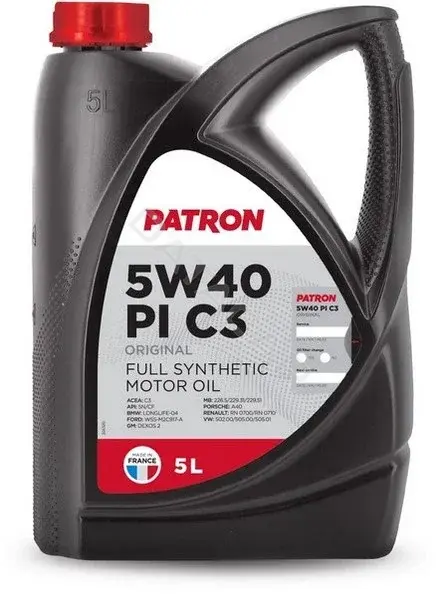 Масло моторное PATRON 5W40PIC35LORIGINAL