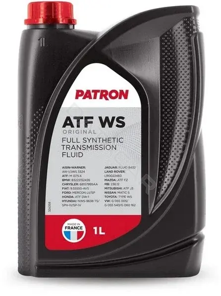 Масло трансмиссионное PATRON ATFWS1LORIGINAL