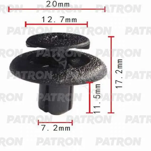 Клипсы, фиксаторы, зажимы PATRON P37-0021