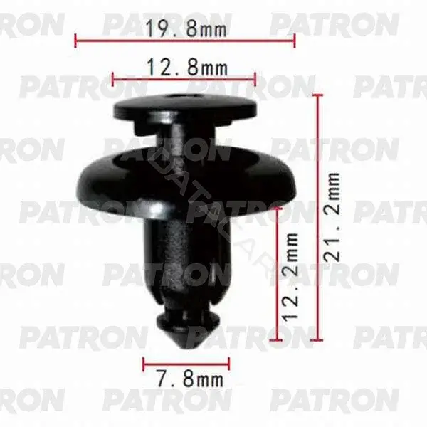 Клипсы, фиксаторы, зажимы PATRON P37-0037