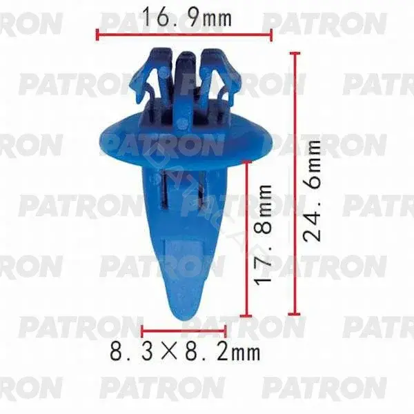 Клипсы, фиксаторы, зажимы PATRON P37-0065