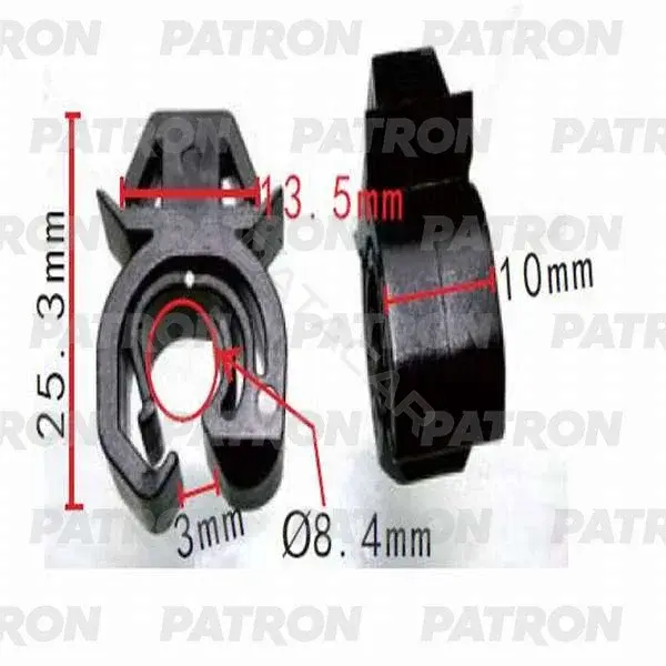 Клипсы, фиксаторы, зажимы PATRON P37-0188