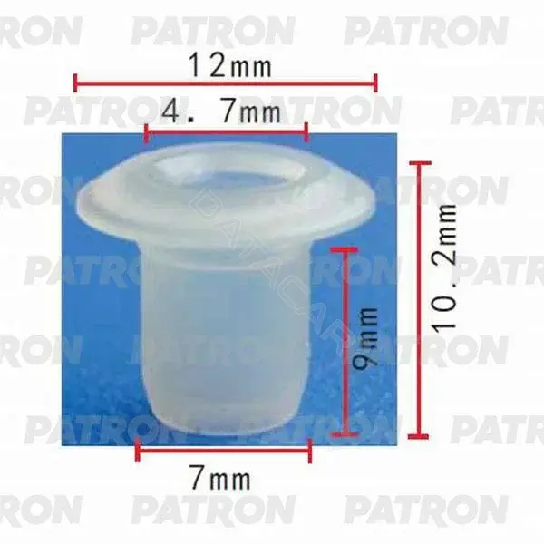 Клипсы, фиксаторы, зажимы PATRON P37-0240