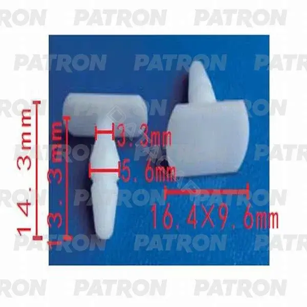 Клипсы, фиксаторы, зажимы PATRON P37-0285A