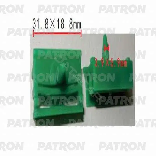 Клипсы, фиксаторы, зажимы PATRON P37-0297