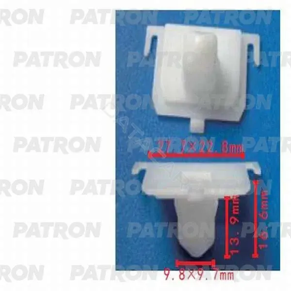 Клипсы, фиксаторы, зажимы PATRON P37-0306