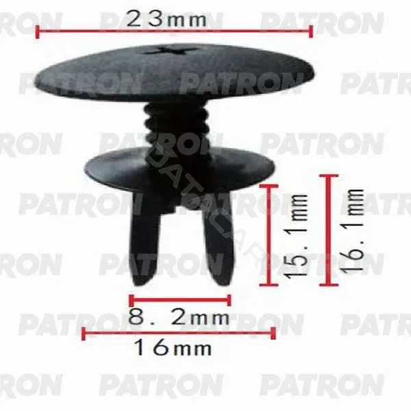 Клипсы, фиксаторы, зажимы PATRON P37-0311A