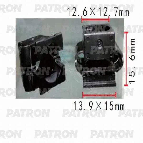 Клипсы, фиксаторы, зажимы PATRON P37-0323