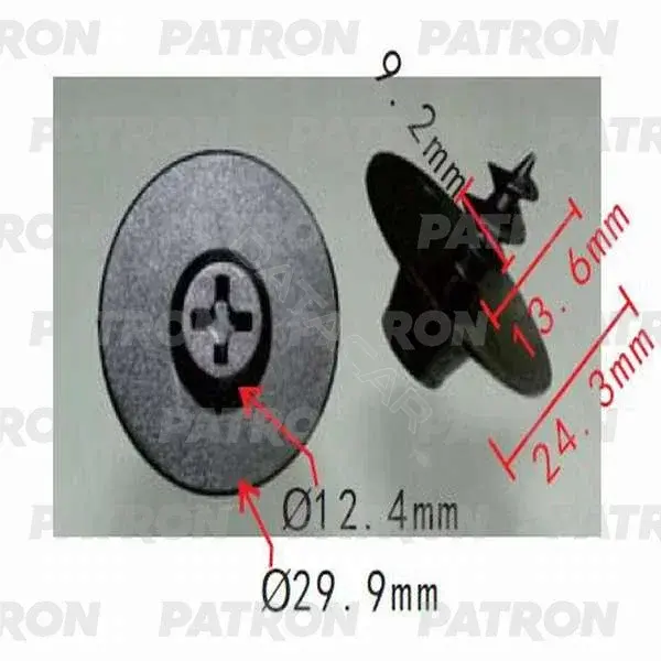 Клипсы, фиксаторы, зажимы PATRON P37-0337
