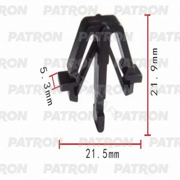 Клипсы, фиксаторы, зажимы PATRON P37-0352
