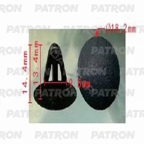 Клипсы, фиксаторы, зажимы PATRON P37-0354