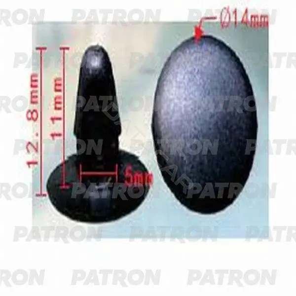Клипсы, фиксаторы, зажимы PATRON P37-0355