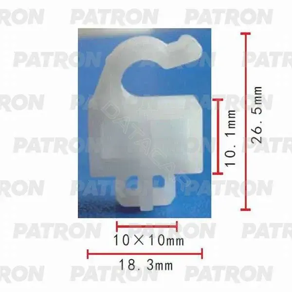 Клипсы, фиксаторы, зажимы PATRON P37-0358