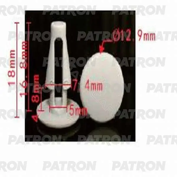 Клипсы, фиксаторы, зажимы PATRON P37-0397