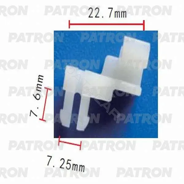 Клипсы, фиксаторы, зажимы PATRON P37-0419