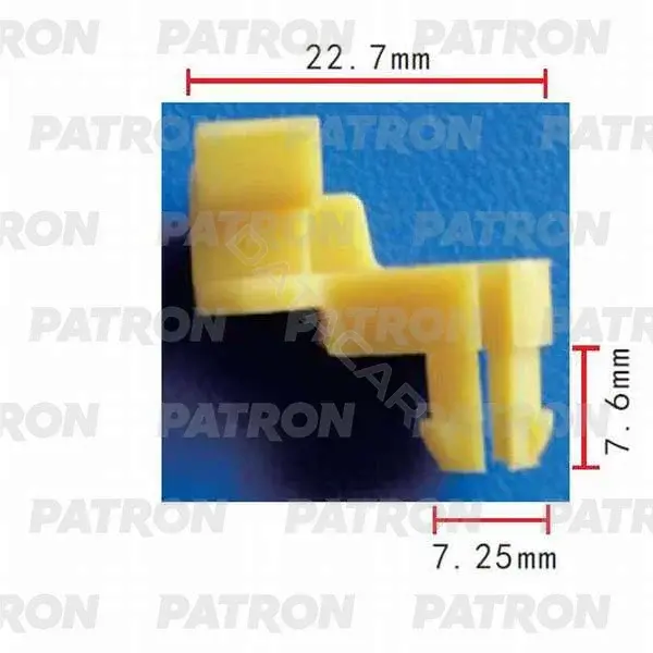 Клипсы, фиксаторы, зажимы PATRON P37-0420