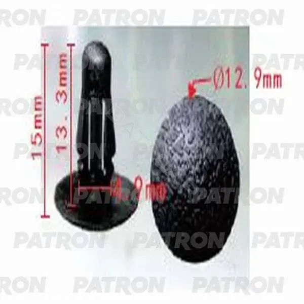 Клипсы, фиксаторы, зажимы PATRON P37-0435
