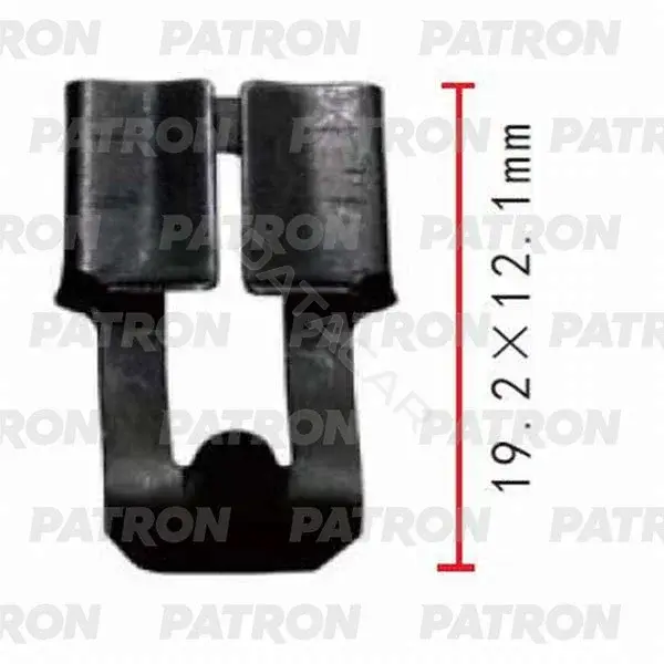 Клипсы, фиксаторы, зажимы PATRON P37-0443
