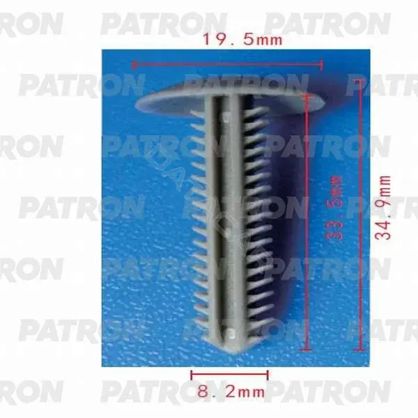 Клипсы, фиксаторы, зажимы PATRON P37-0447