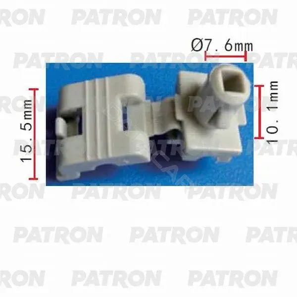 Клипсы, фиксаторы, зажимы PATRON P37-0453