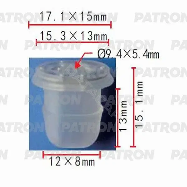Клипсы, фиксаторы, зажимы PATRON P37-0469