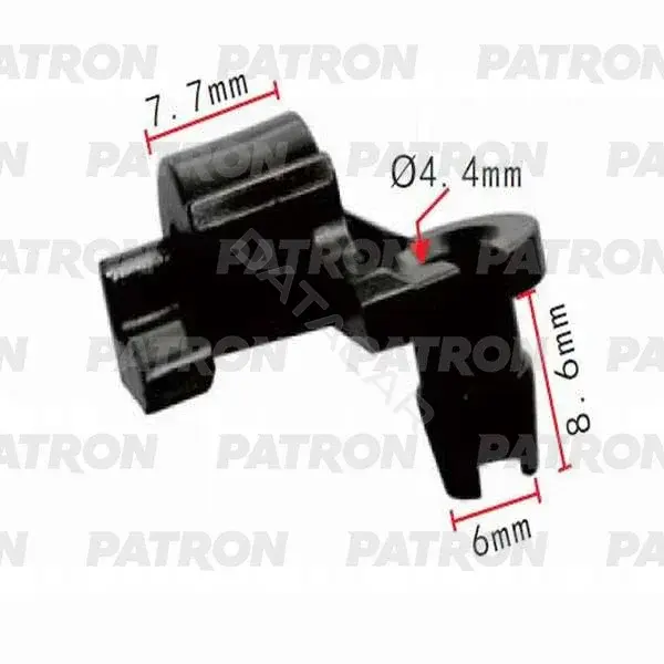 Клипсы, фиксаторы, зажимы PATRON P37-0485