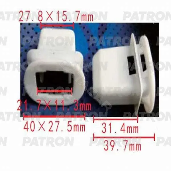 Клипсы, фиксаторы, зажимы PATRON P37-0505