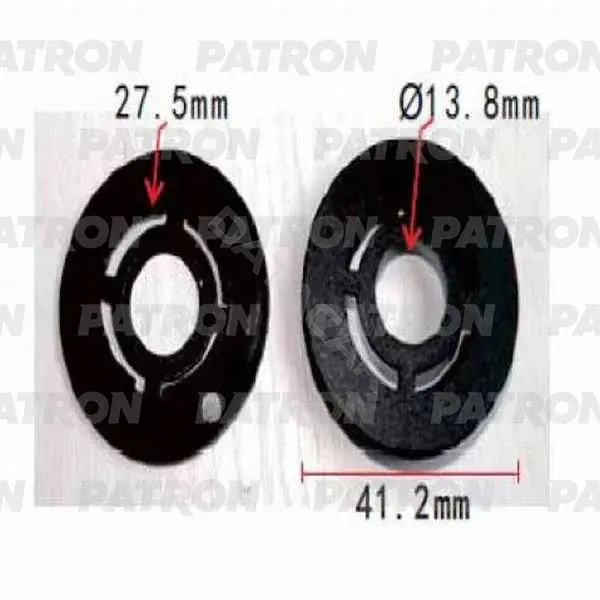 Клипсы, фиксаторы, зажимы PATRON P37-0523