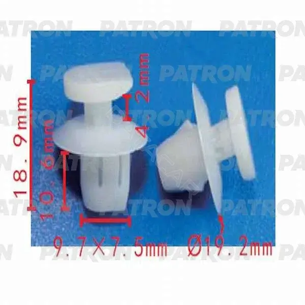 Клипсы, фиксаторы, зажимы PATRON P37-0541
