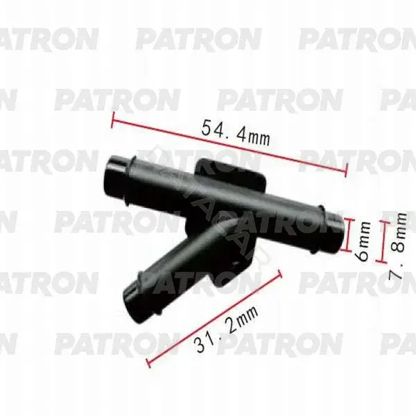 Клипсы, фиксаторы, зажимы PATRON P37-0801
