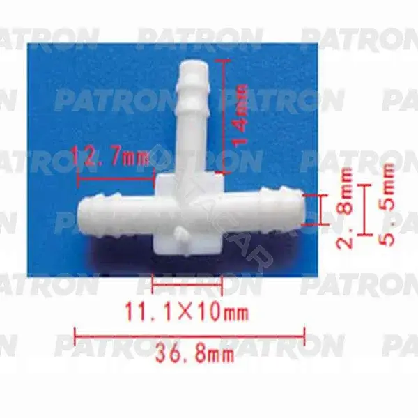 Клипсы, фиксаторы, зажимы PATRON P37-0817