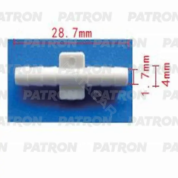 Клипсы, фиксаторы, зажимы PATRON P37-0820