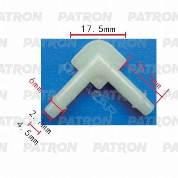 Клипсы, фиксаторы, зажимы PATRON P37-0826