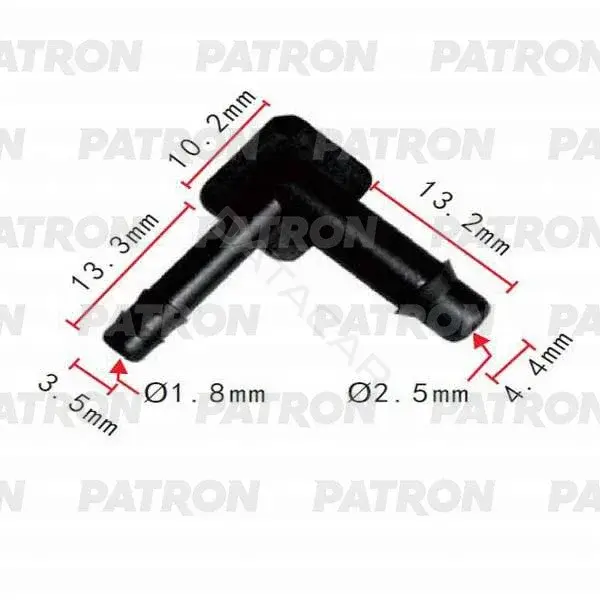 Клипсы, фиксаторы, зажимы PATRON P37-0827