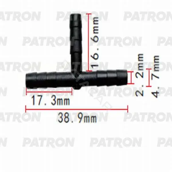 Клипсы, фиксаторы, зажимы PATRON P37-0831