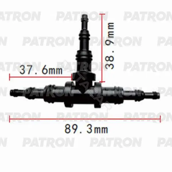 Клипсы, фиксаторы, зажимы PATRON P37-0834