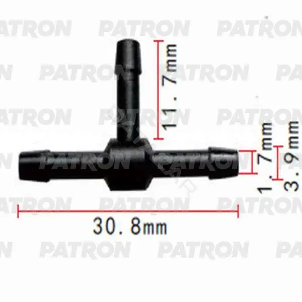 Клипсы, фиксаторы, зажимы PATRON P37-0835