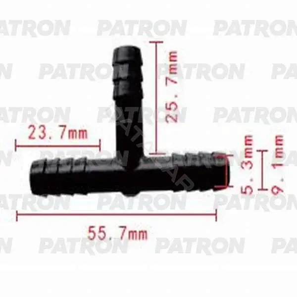 Клипсы, фиксаторы, зажимы PATRON P37-0837