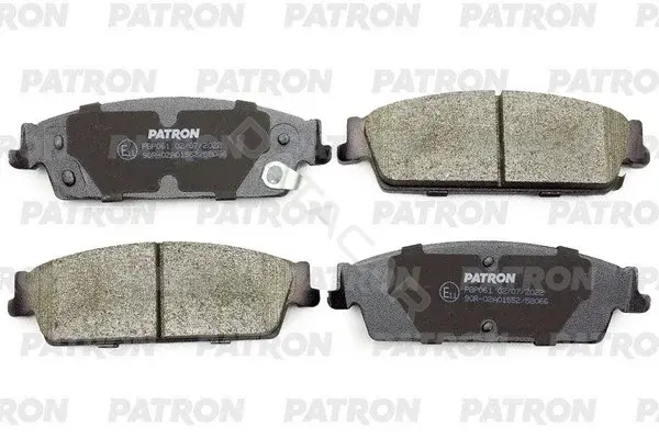 Тормозные колодки PATRON PBP061