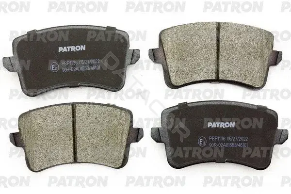 Тормозные колодки PATRON PBP1136