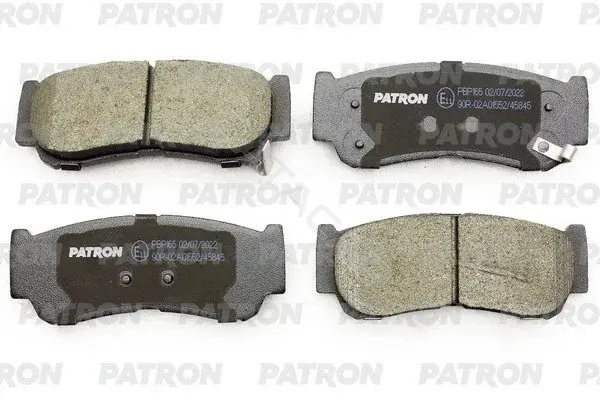 Тормозные колодки PATRON PBP165