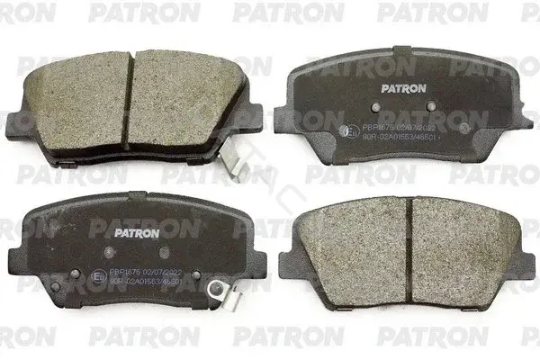 Тормозные колодки PATRON PBP1675