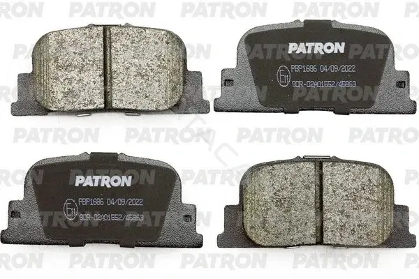 Тормозные колодки PATRON PBP1686