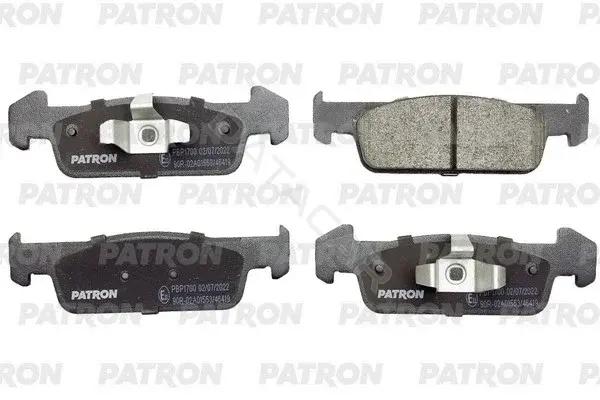 Тормозные колодки PATRON PBP1700