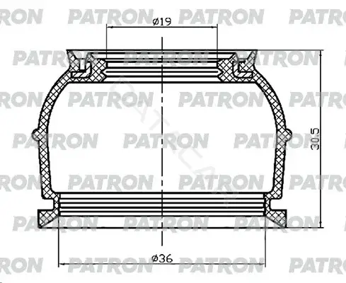 Шаровая опора PATRON PSE6400